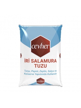 CEVHER İRİ SALAMURA TUZU 3000GR 6AD KL