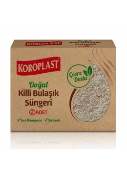 KRP.KİLLİ BULAŞIK SÜNGERİ 2Lİ 24AD KL