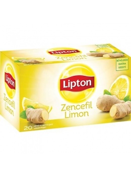 LIPTON ZENCEFİL LİMON BARDAK POŞET 20LI