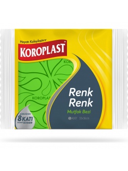 KRP.MUTFAK BEZİ RENK RENK 24AD KL